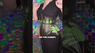 Custom colorchanging corset for shego cosplay [upl. by Betta205]