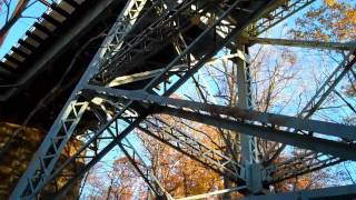 Trestle Bridge in Crum Woods at Swarthmore [upl. by Akyssej]