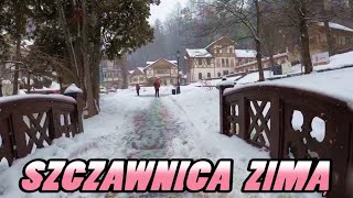 SZCZAWNICA Zimą  Szczawnica Winter Walk  Poland 4k [upl. by Hubert]