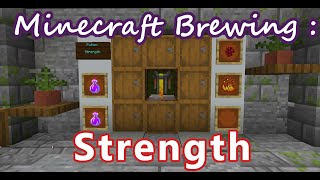 Strength Potion  Minecraft Survival Guide  Brewing and Potions [upl. by Meurer]