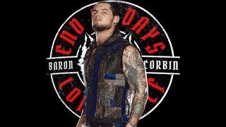 Baron Corbin Theme I Bring the DarknessEnd of Days Lyrics [upl. by Ahtanoj705]