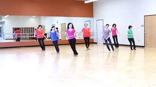 Black and White  Line Dance Dance amp Teach [upl. by Saito]