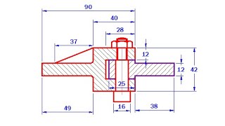 Engineering Assembled Sectional Elevation Exercise  5 [upl. by Papst222]