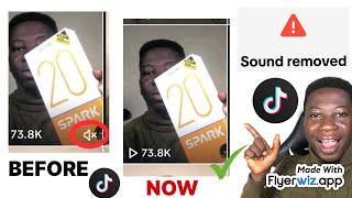 How to fix TikTok sound removed  Feature to turn on to resolve issues always [upl. by Refennej]