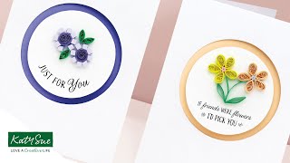 Mini Sentiments Card Making Kit  Easy Paper Quilling for Beginners [upl. by Mullins692]