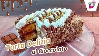 🍰 TORTA DELIZIA al CIOCCOLATO 🍫  Facile ma deffetto 🤩 [upl. by Mullac]