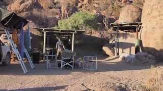 Mowani mountain camp Twyfelfontein Namibie [upl. by Dafodil]