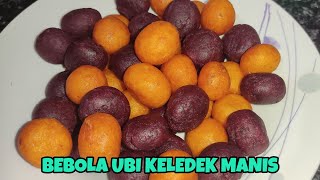 Bebola Ubi Keledek Manis  Guna 4 Bahan je [upl. by Eimmaj]