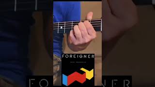 ‘I Want To Know What Love Is‘ Foreigner  Chords In Description Tune Guitar Down A Semitone [upl. by O'Donovan]