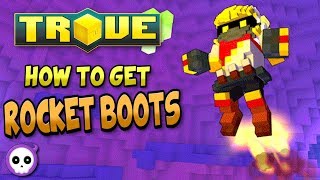 HOW TO GET ROCKET BOOTS IN TROVE GEODE  Trove Geode Tutorial  Guide [upl. by Hannad804]