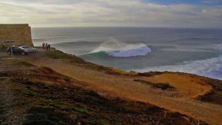 Big waves in Nazaré  20111030 [upl. by Stine]