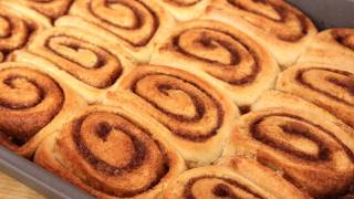 Homemade Cinnamon Rolls Recipe  Laura Vitale  Laura in the Kitchen Episode 300 [upl. by Nybor]