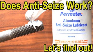 Does AntiSeize Compound Actually Work Lets find out AntiSeize vs Grease vs Fluid Film vs Wax [upl. by Alderson]