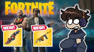 Fortnite Chapter 2 REMIX IST DRAUSSEN 🔥 MYTHISCHE DRUM GUN amp RAPGOD MINIGUN 🎮 🎤 [upl. by Htinek]