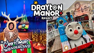 Drayton Manor Christmas Wonderland Vlog 2024 [upl. by Wooster]