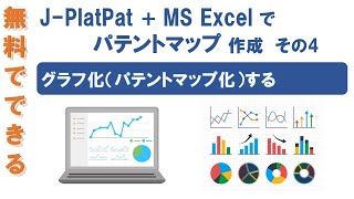 【無料で出来るパテントマップ作成講座４】グラフ化・パテントマップを作成する [upl. by Wehhtam750]