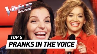 Superstars PRANK The Voice coaches with unexpected Audition [upl. by Tedric]