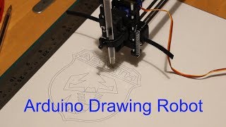 Drawing Robot XY Plotter in action [upl. by Chico]