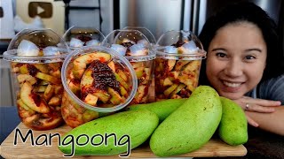 Trending Mangoong MangoBagoong Taste of the Philippines [upl. by Dlonra]