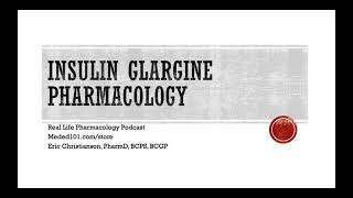 Insulin Glargine Lantus Basaglar Pharmacology [upl. by Anelim]