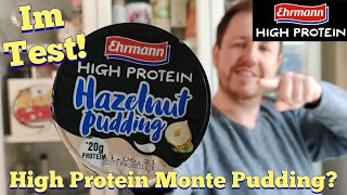 Ehrmann High Protein quotHazelnutquot Pudding im Test [upl. by Racso]