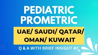 Pediatric Prometric Exam Q n A Part2 2024 prometric dha [upl. by Salbu422]