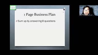 One Page Business Plan [upl. by Belac]