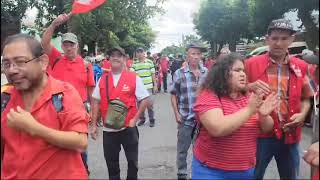 Celebración 44 Aniversario del FMLN [upl. by Luoar]