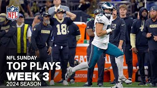 Top Plays From Sunday  NFL 2024 Week 3 [upl. by Kelula]