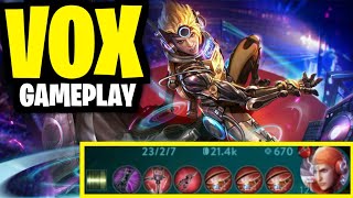 VOX WP BOT  VOX IS THE BEST HERO IN VAINGLORY EVER  VAINGLORY 5V5 [upl. by Eadahc917]