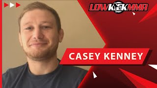 Casey Kenney Talks Layoff Double Surgery amp Friend Sean OMalleys Next Fight [upl. by Falzetta]