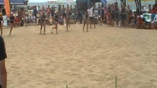 Beach Flags Women  Euro Flags Tour 12  Oceanperf  Final last 8 [upl. by Marcell106]