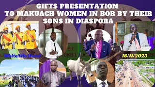 Gifts Presentation to Makuach Women in Bor by their sons in Diaspora [upl. by Pardoes]