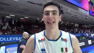 VNL M  Alessandro Michieletto nel post Italia  USA 30 [upl. by Rudie]