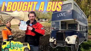 Collecting my 1967 Leyland Titan Double Decker Bus [upl. by Fotinas]