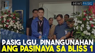 LIVE Inauguration ng Multipurpose Bldg Bliss 1 pinangunahan nila Mayor Vico VM Dodot  iNews Pasig [upl. by Bevus]