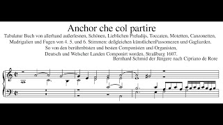 Bernhard Schmid d J – Anchor che col partire [upl. by Lyckman]