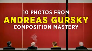 10 Photos from Famous German Photographer Andreas Gursky  Compositional Genius [upl. by Adleremse]