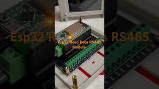 Esp32 Read Data RS485 Module Systems Temp Control arduinoproject [upl. by Buckels]