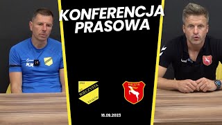 Konferencja po meczu Wieczysta Kraków  Orlęta Radzyń Podlaski 16092023 [upl. by Gaughan]