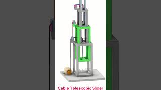 Cable Telescopic Slider mechanisms machine [upl. by Enneicul487]