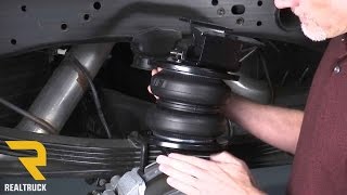 How to Install Air Lift LoadLifter Air Bag Kits on a 2017 Silverado 2500 HD [upl. by Allehcram]