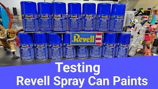 Testing Revell Spray Can Paints [upl. by Neelac]