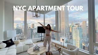 MY DREAM NYC APARTMENT fully furnished tour [upl. by Gawlas]