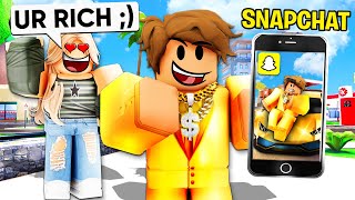 I Caught GOLD DIGGERS using ROBLOX SNAPCHAT [upl. by Sylirama543]