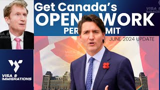 GETTING CANADIAN OPEN WORK PERMIT WITH WORKING HOLIDAY VISA  CIC NEWS [upl. by Fennell]