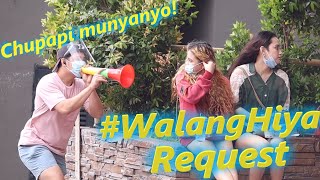 Bumulong sa Stranger quotChupapi Munyanyoquot Prank  WalangHiya Request [upl. by Aynek]