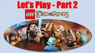 Lets Play Lego Lord of the Rings Nintendo 3DS  Part 2  The Shire  Bree  Black Riders [upl. by Thorncombe627]