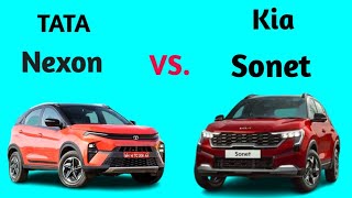 TATA Nexon 2024 vs Kia Sonet 2024 Competition 🚐CCS Car Driving [upl. by Anil]