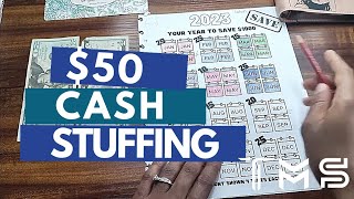 cash stuffing envelopes  savings challenges Episode 19 [upl. by Anitserp137]